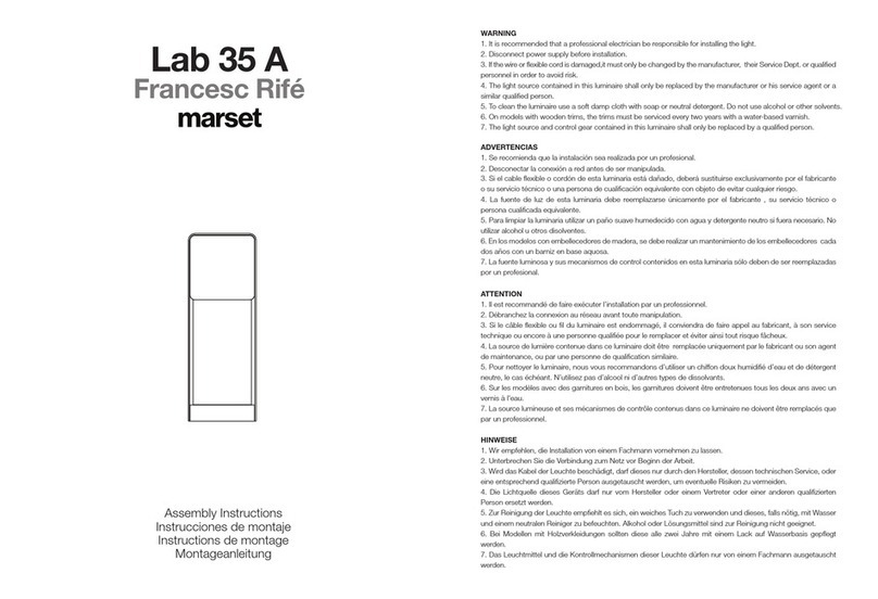 marset Francesc Rife Lab 35 A User manual