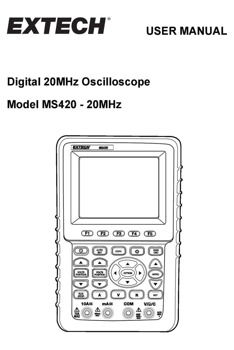 Extech Instruments MS420 User manual