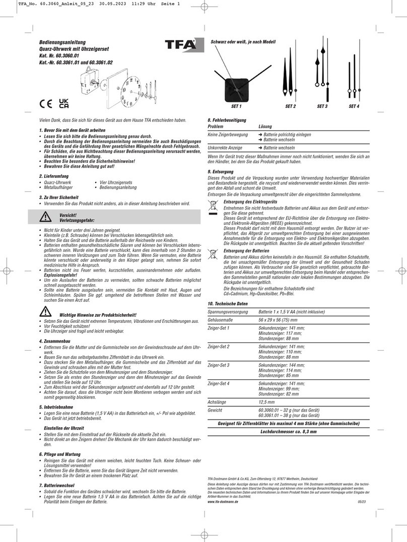 TFA 60.3060.01 User manual