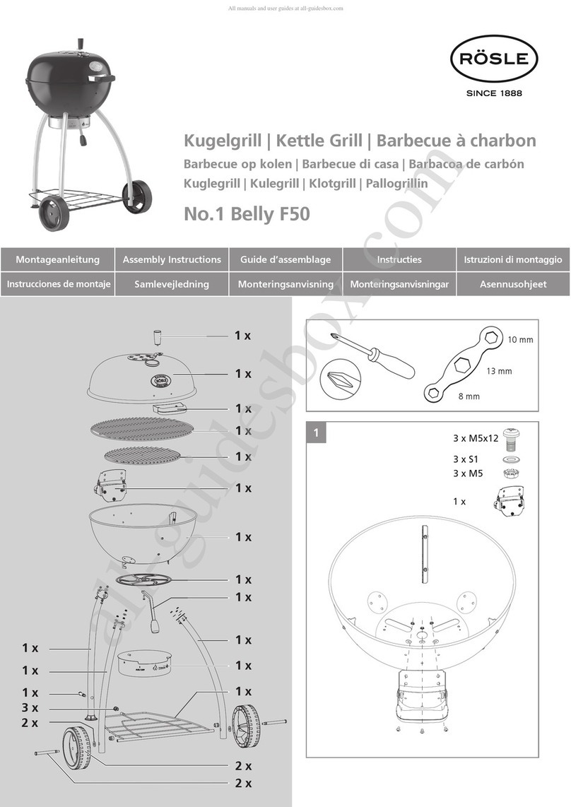 Rosler Belly F50 Assembly instructions