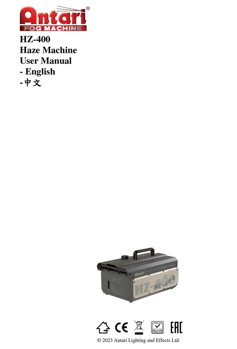 Antari HZ-400 user manual