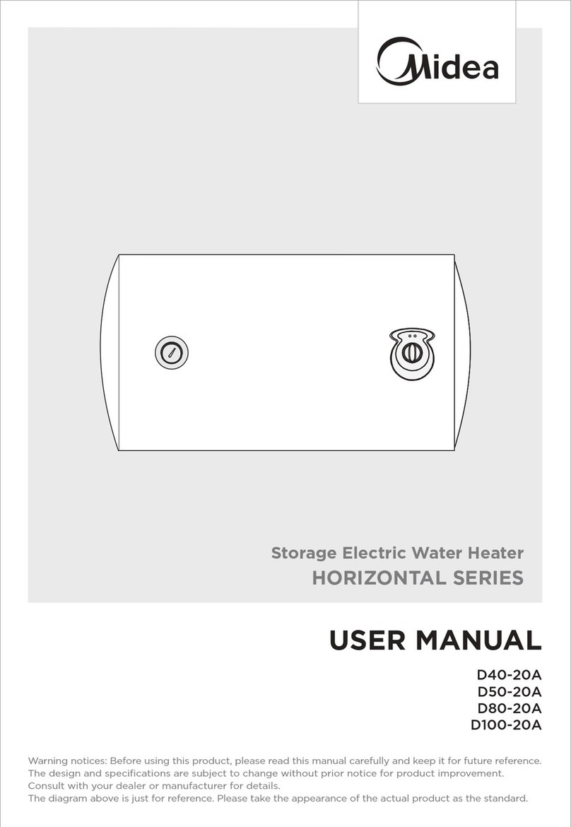 Midea HORIZONTAL Series user manual
