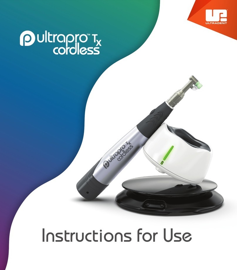 Ultradent Ultrapro TX Cordless Instructions for use