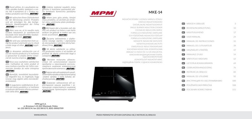 MPM MKE-14 user manual