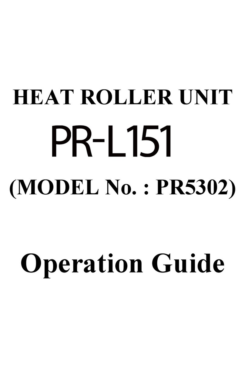 Nisca PR-L151 Operation manual