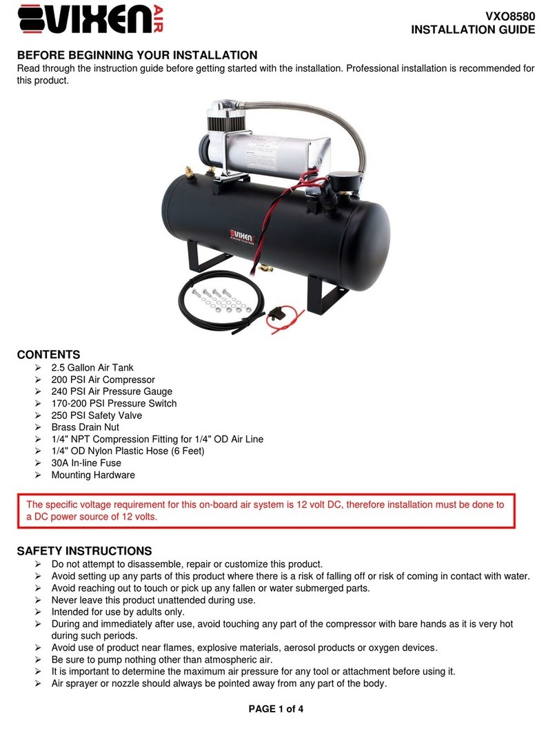 Vixen Horns VXO8580 installation guide