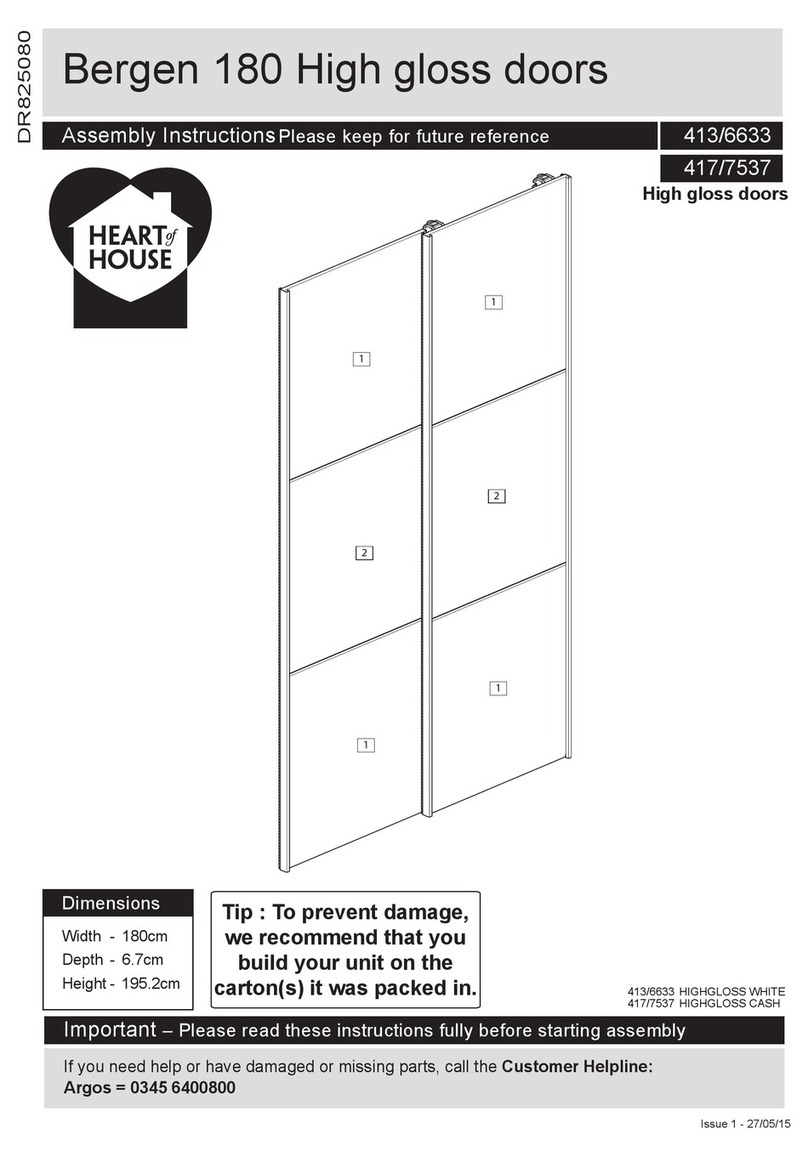 Heart of House 413/6633 Assembly instructions