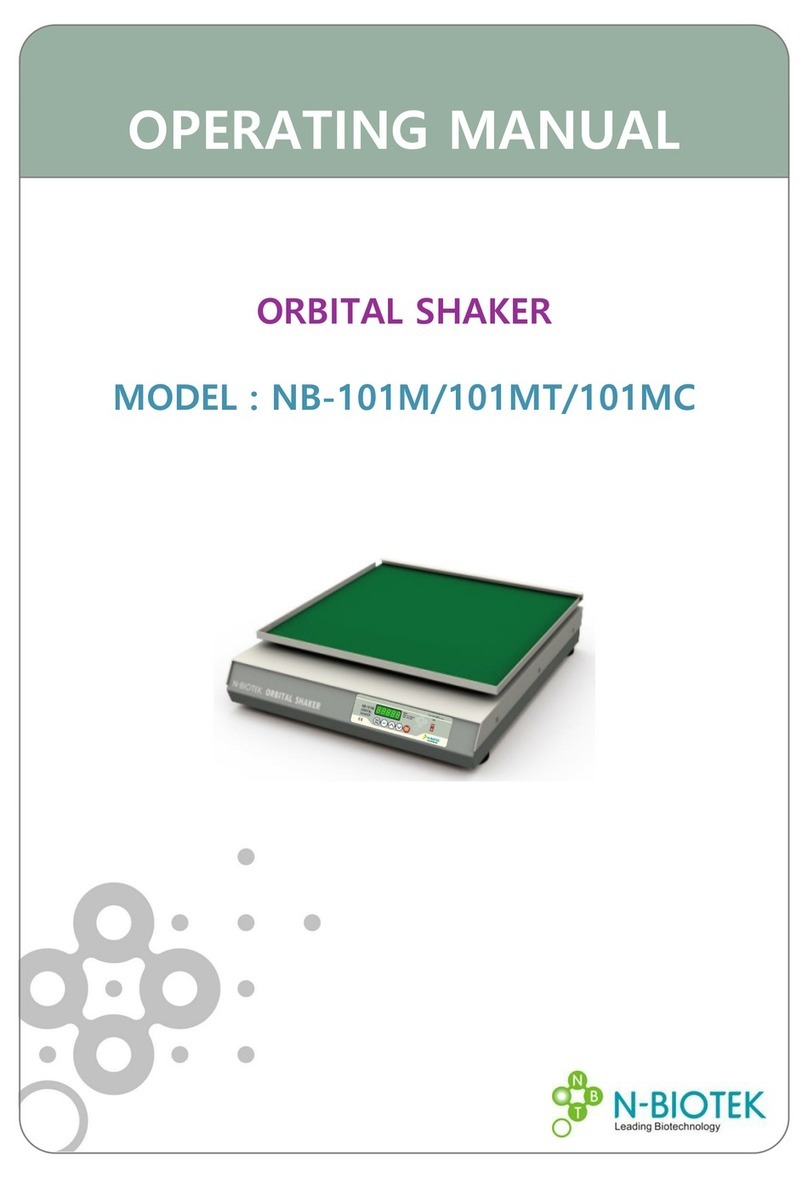 N-BIOTEK NB-101M operating manual