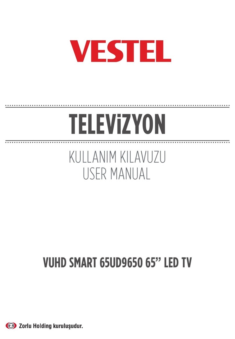 VESTEL 65UD9650 User manual