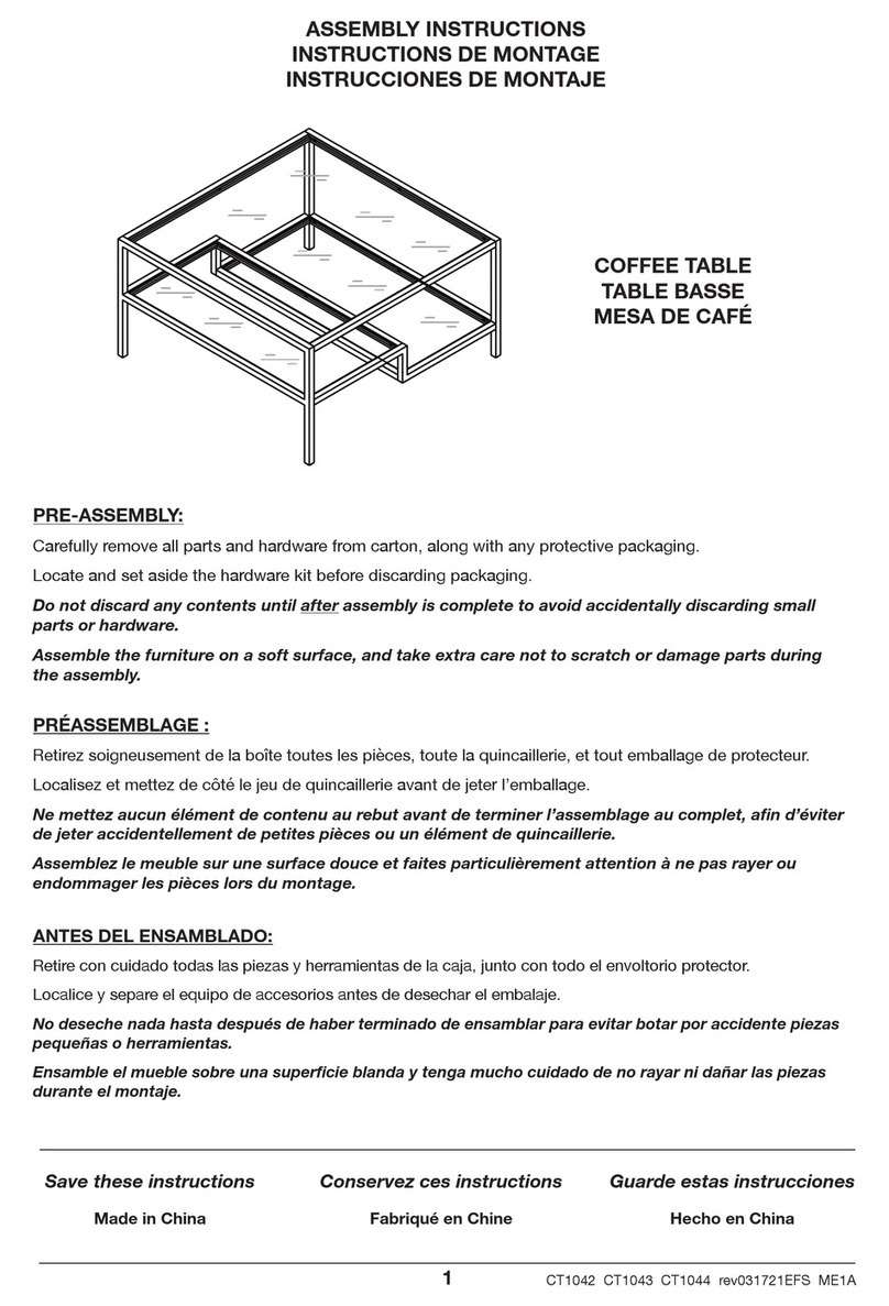 HOMEDEPOT CT1042 Assembly instructions