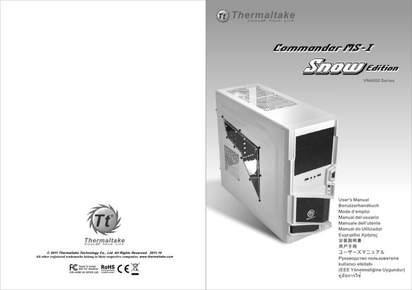 Thermaltake Commander MS-I SNOW Edition User manual Thermaltake Commander MS-I SNOW Edition User manual