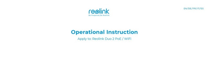 Reolink Duo 2 Quick start guide Reolink Duo 2 Quick start guide