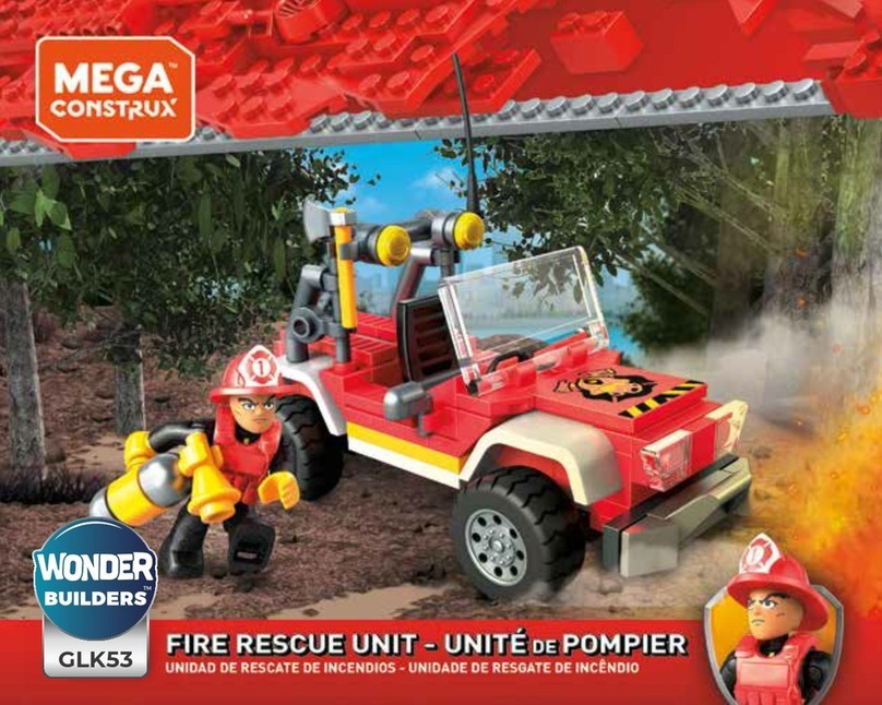 Mega Construx WONDER BUILDERS GLK53 User manual Mega Construx WONDER BUILDERS GLK53 User manual