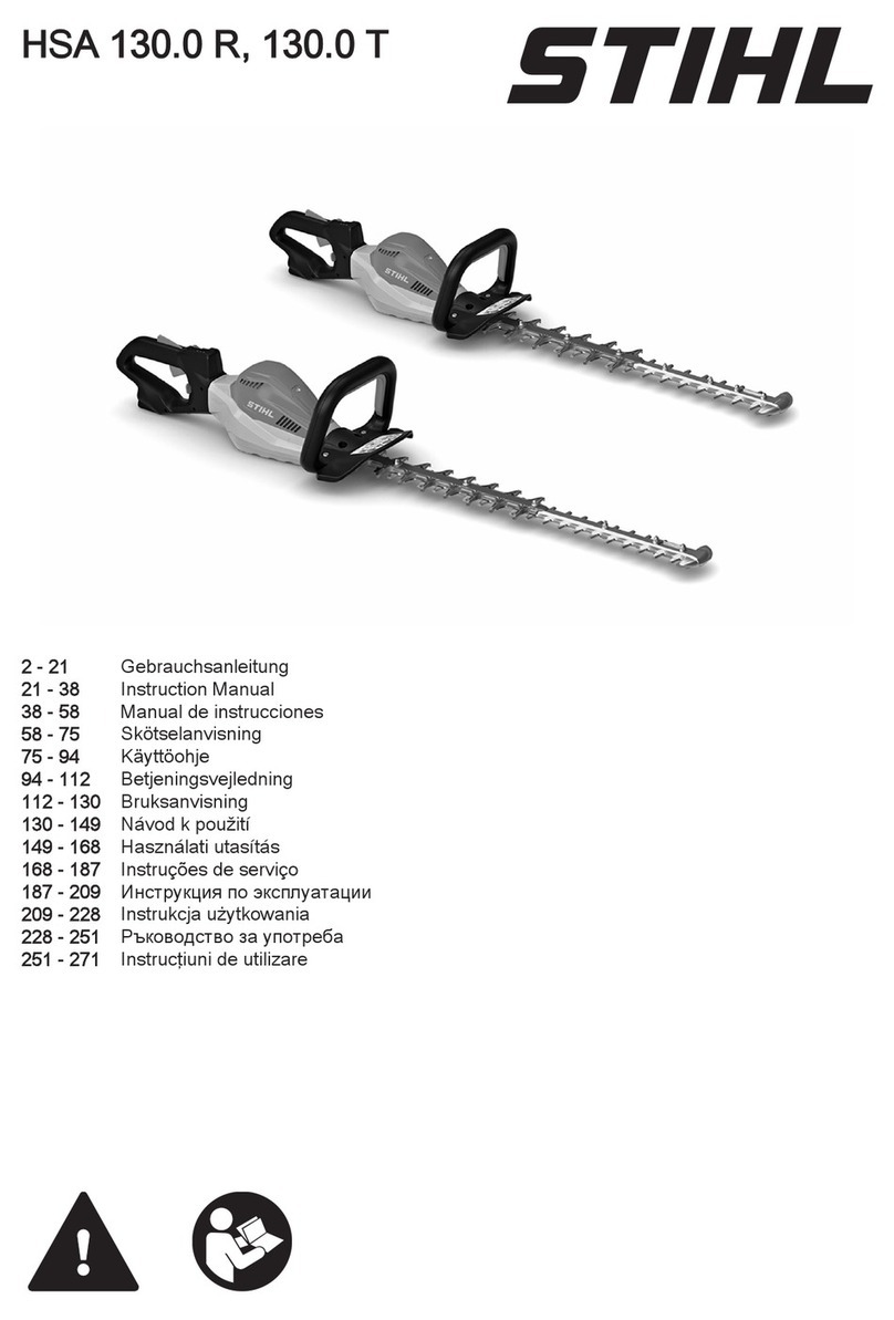 Stihl HSA 130.0 R instruction manual