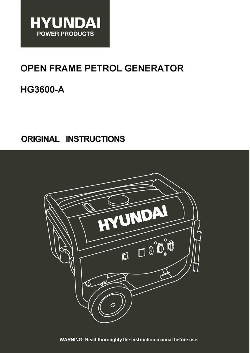 Hyundai HG3600-A User manual