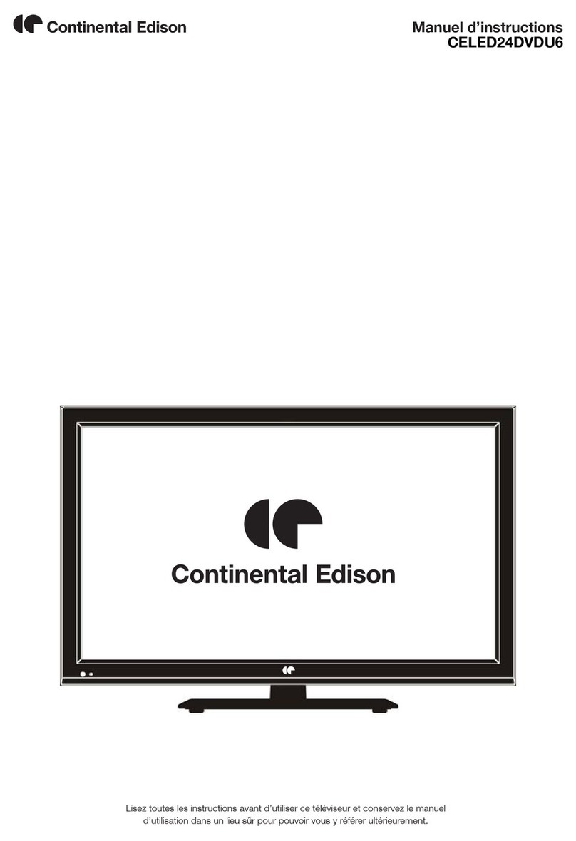 CONTINENTAL EDISON CELED24DVDU6 User manual CONTINENTAL EDISON CELED24DVDU6 User manual
