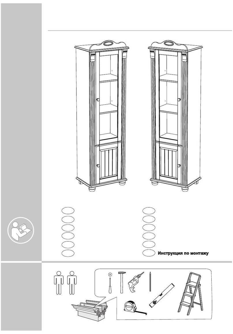 Home affaire Adele 58796347 Assembly instructions