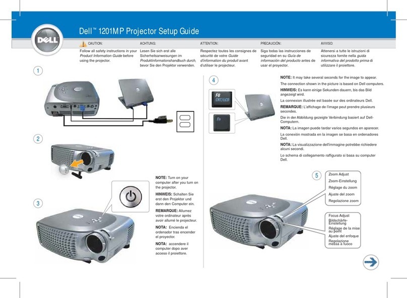 Dell 1201MP User manual