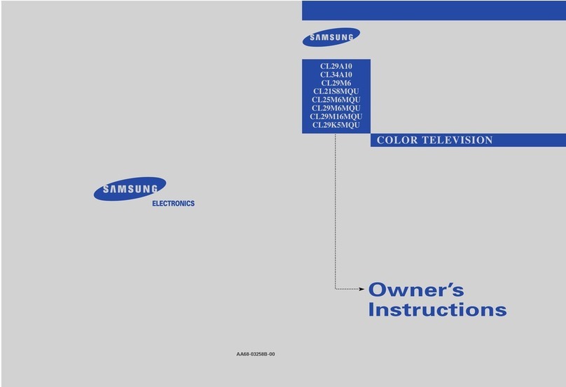 Samsung CL34A10 User manual Samsung CL34A10 User manual
