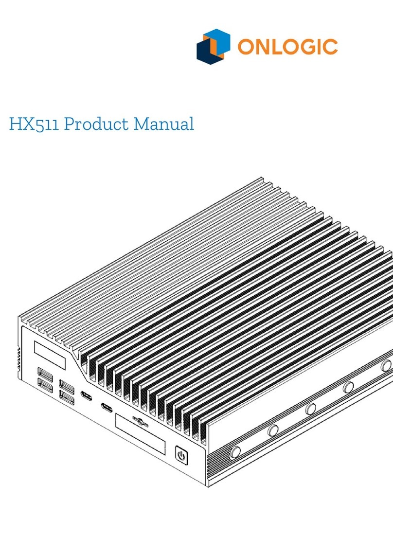 Onlogic HX511 User manual Onlogic HX511 User manual