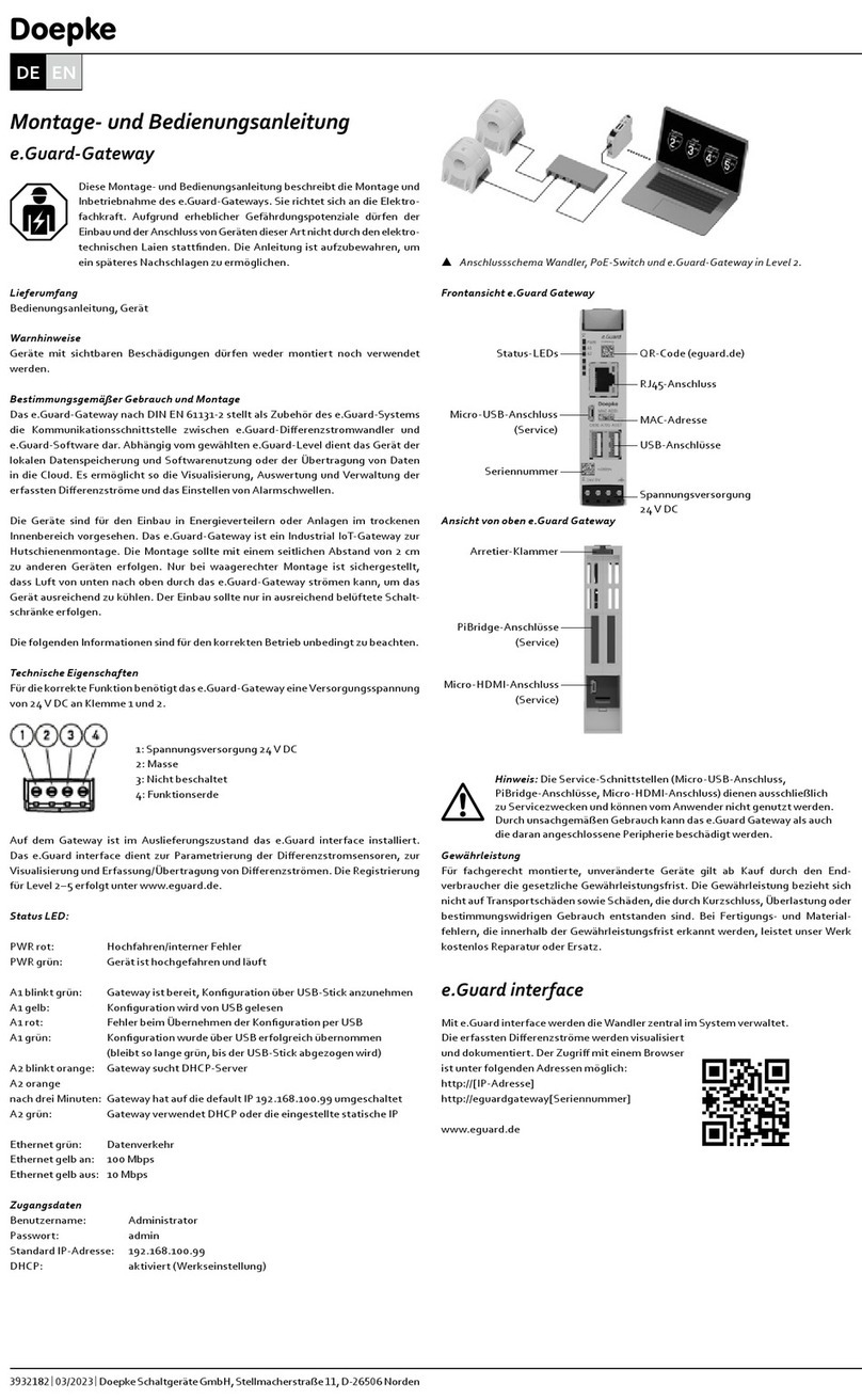 Doepke e.Guard User manual