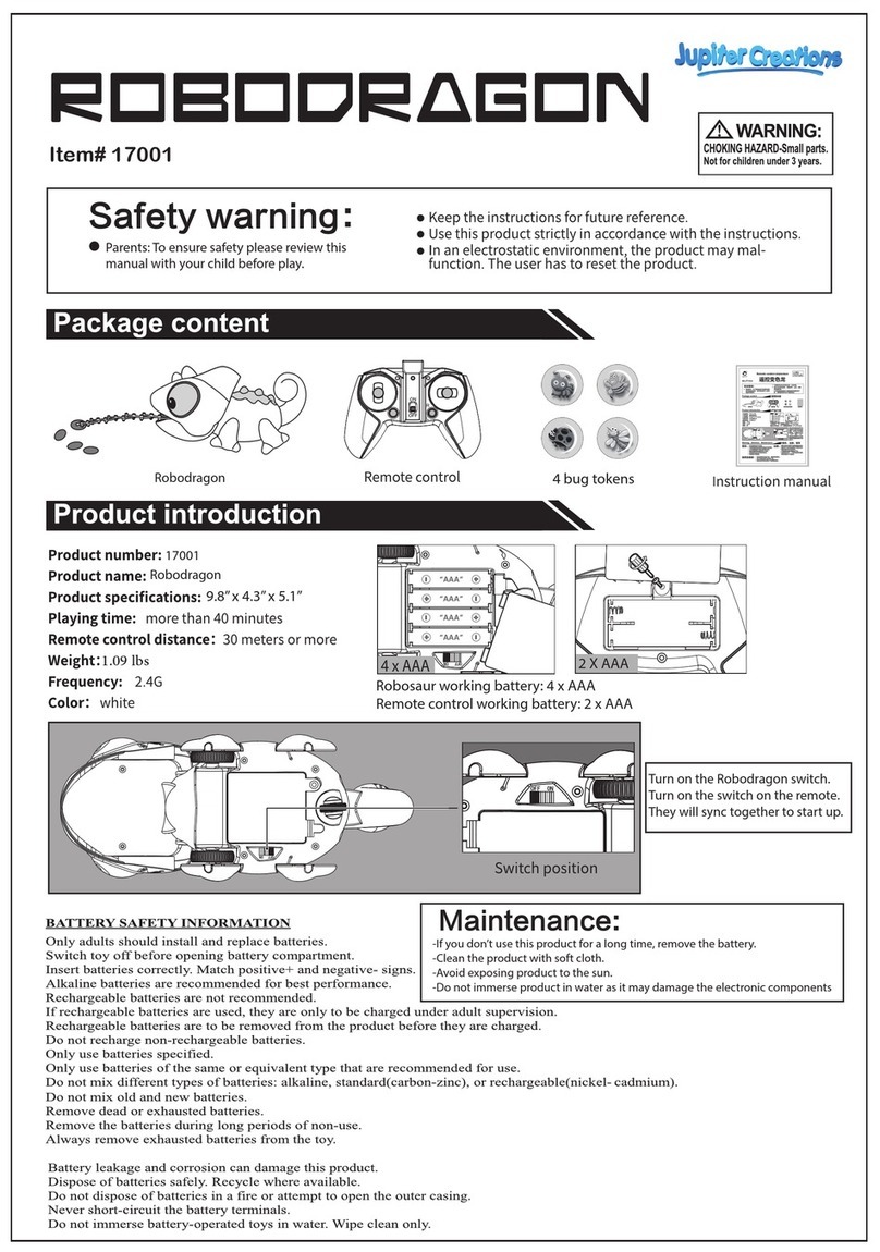 Jupiter Creations Robodragon manual