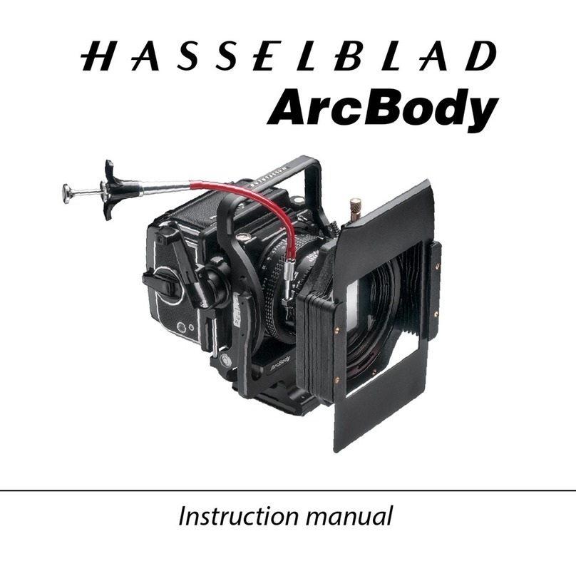 Hasselblad Arcbody instruction manual