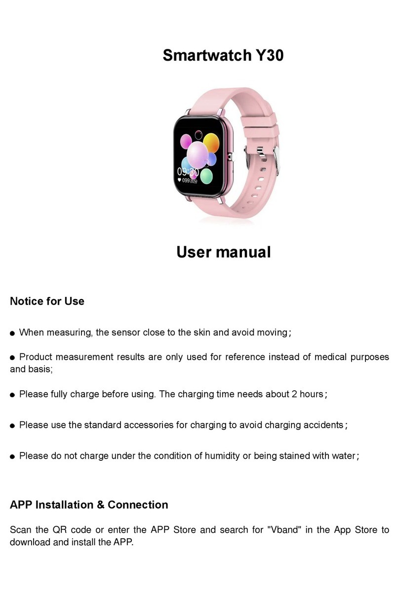 tekkiwear Y30 user manual