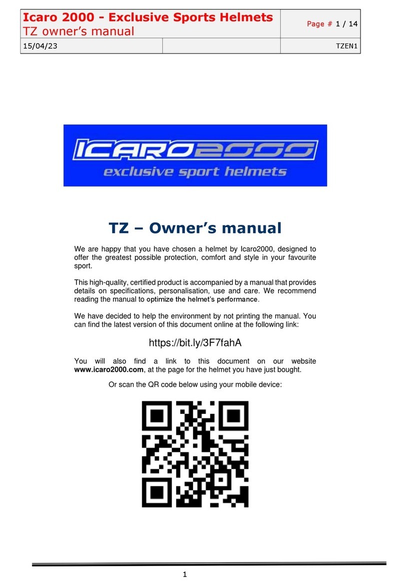 ICARO 2000 owner's manual