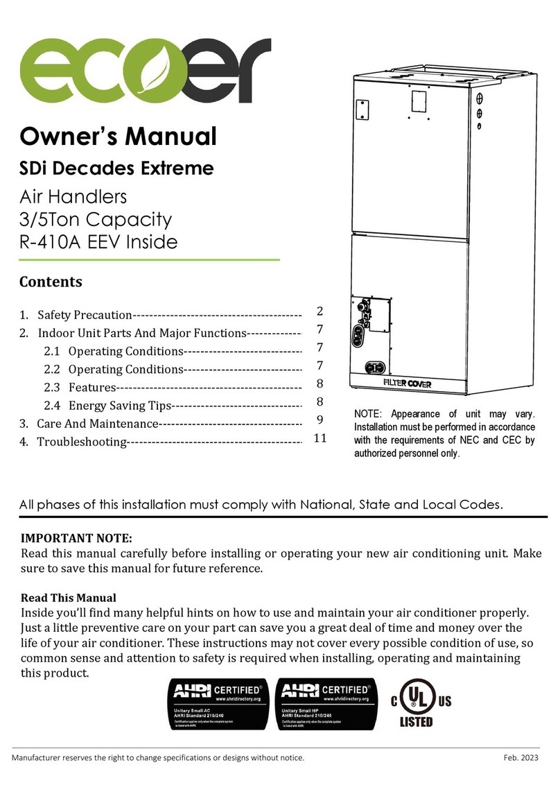 Ecoer 36K owner's manual