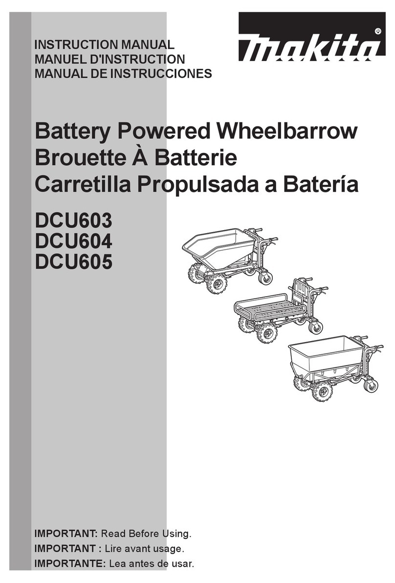 Makita DCU603 User manual Makita DCU603 User manual