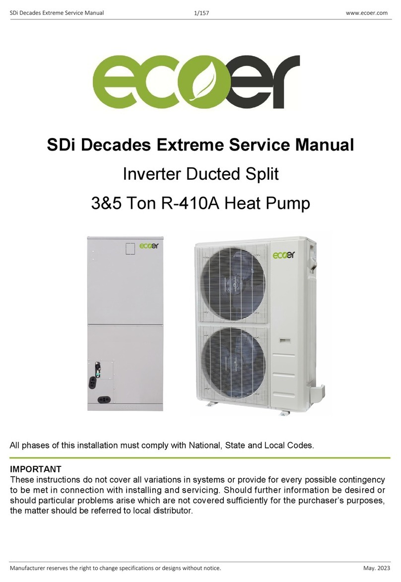 Ecoer EAHAEC-36 Service manual
