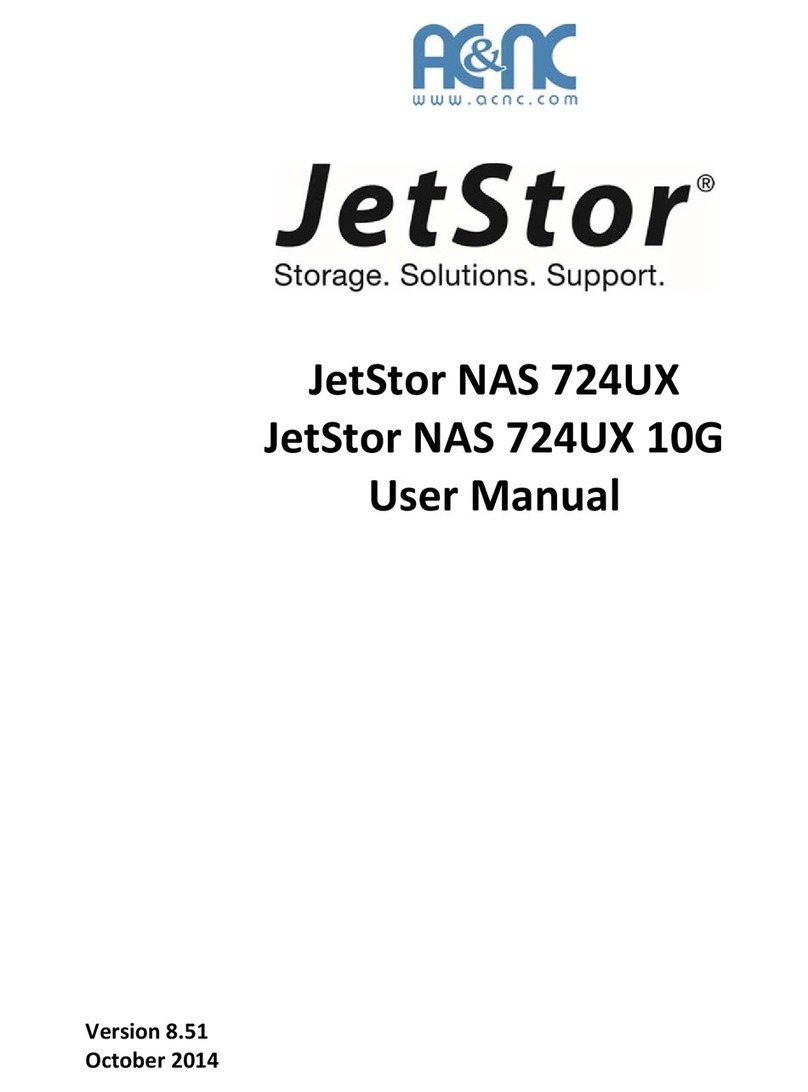 AC&NC JetStor NAS 724UX user manual
