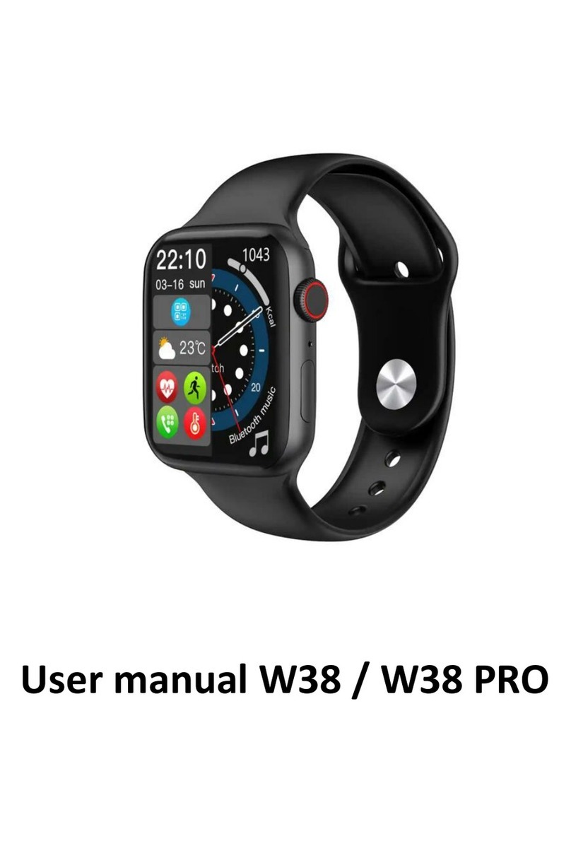tekkiwear W38 user manual