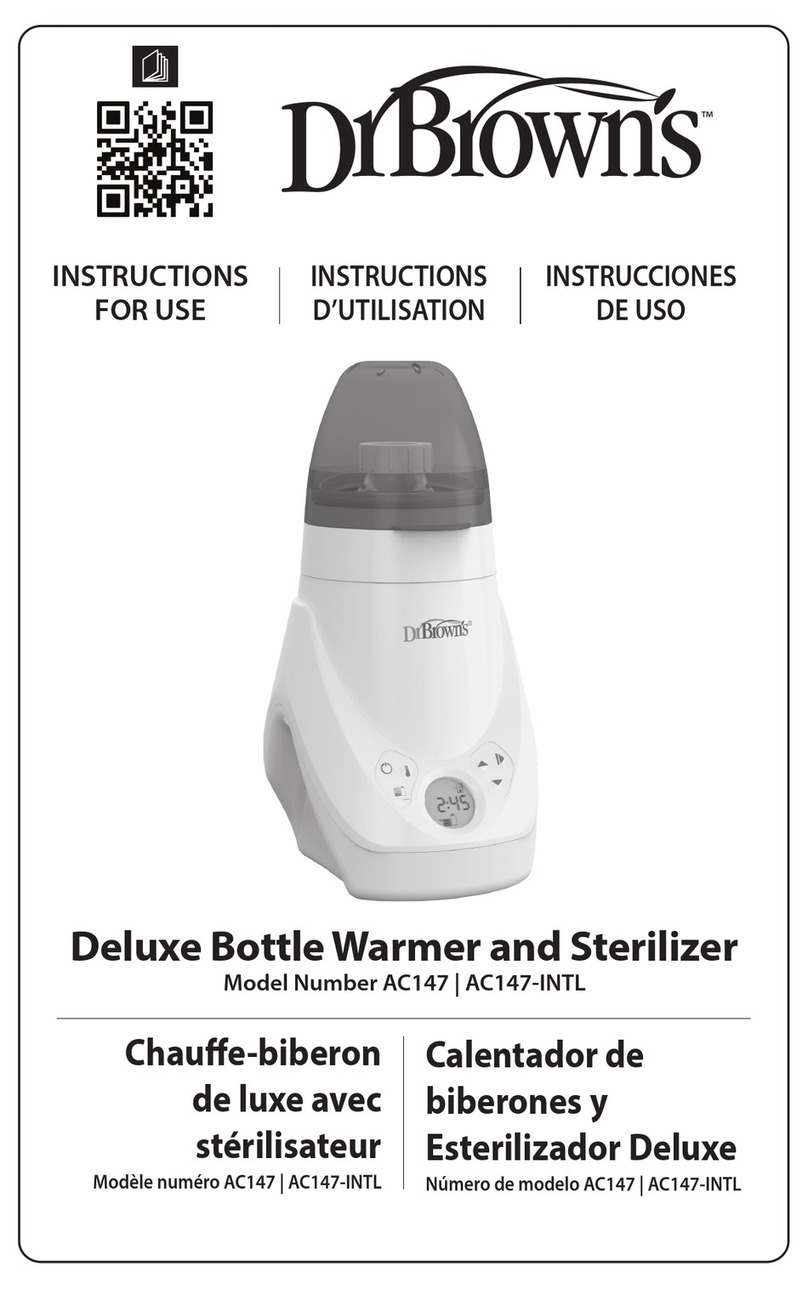 DrBrowns Natural Flow AC147 Instructions for use