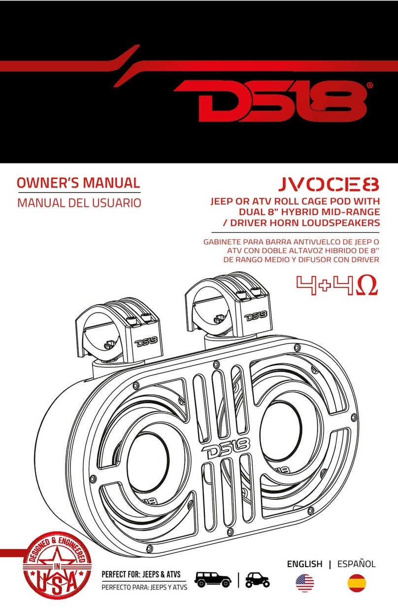 DS18 JVOCE8 User manual