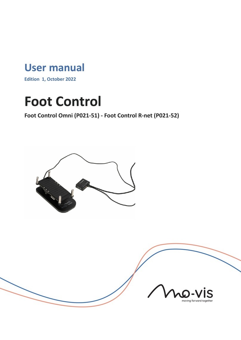 Mo-vis Foot Control Omni user manual