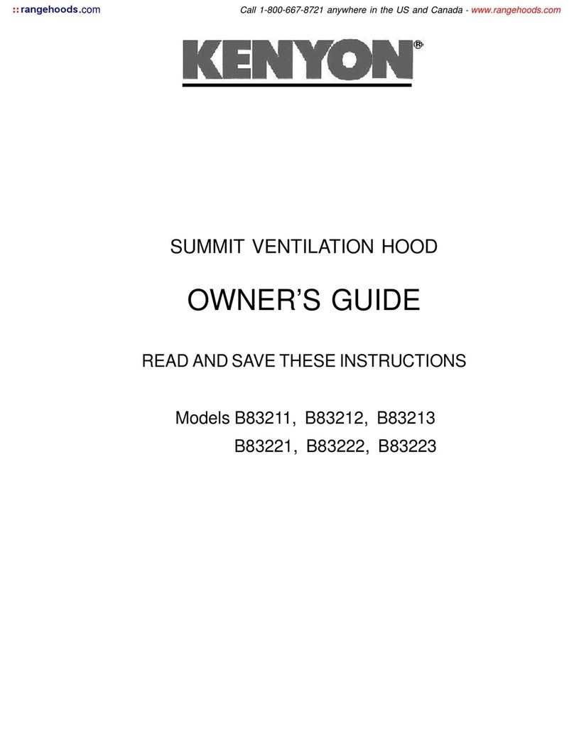 Kenyon B83211 owner's guide