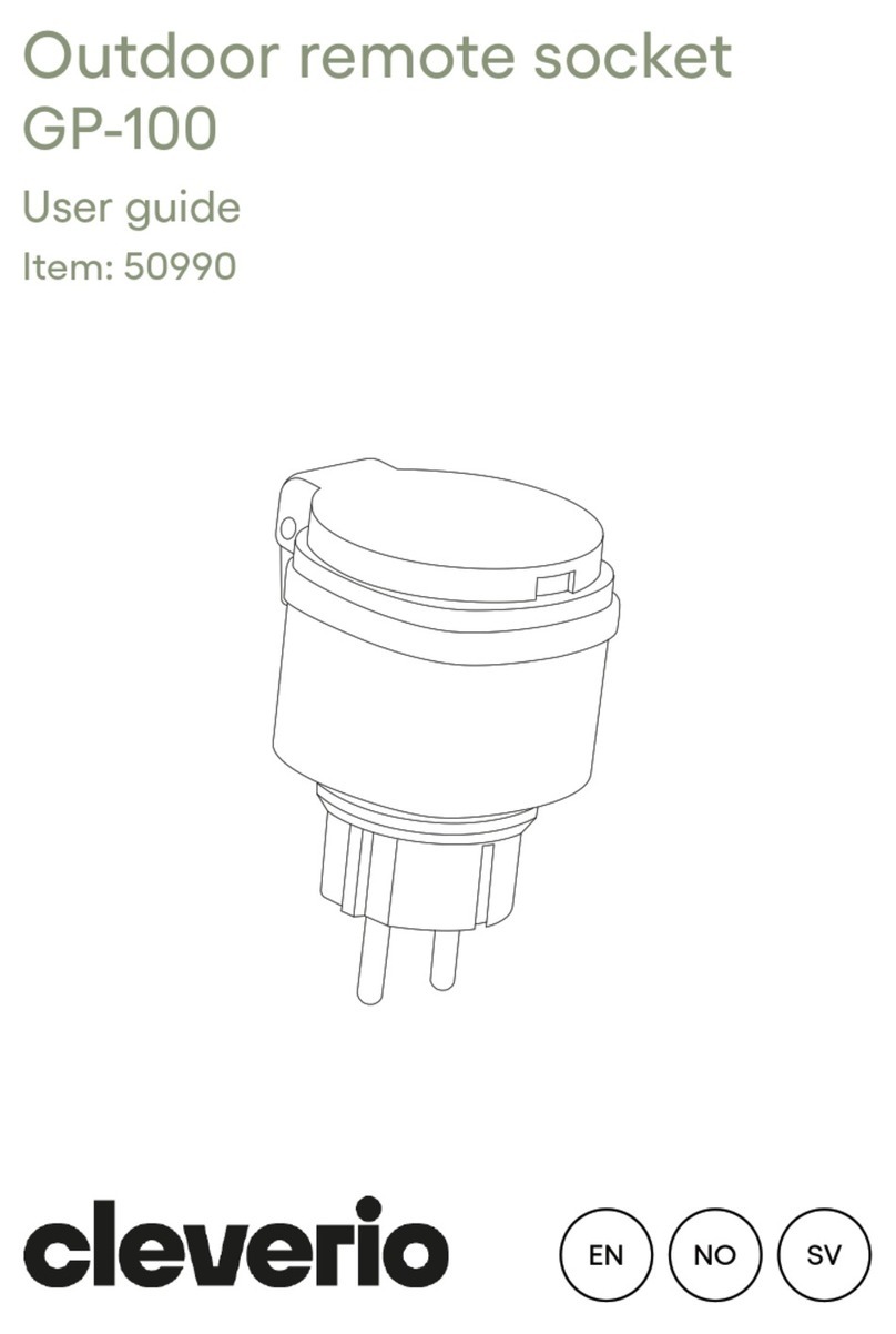 Cleverio GP-100 User manual