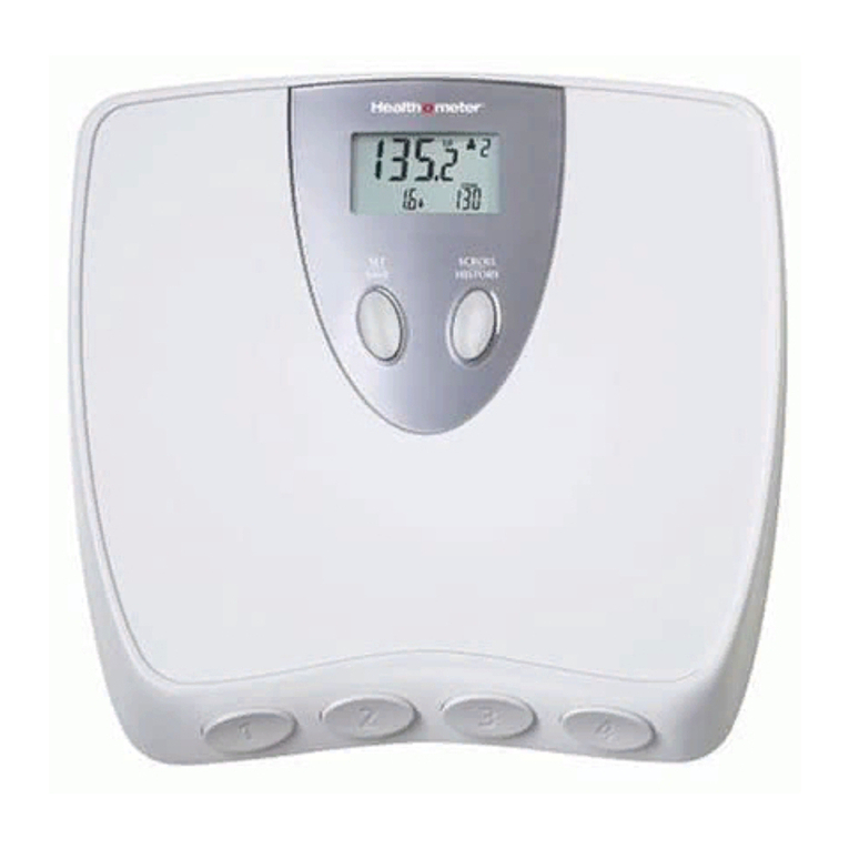 Health O Meter HDM575 user manual