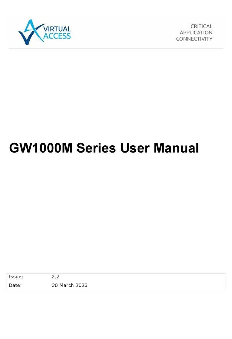 virtual access GW1000M user manual