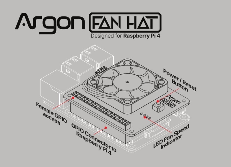 argon audio FAN HAT manual