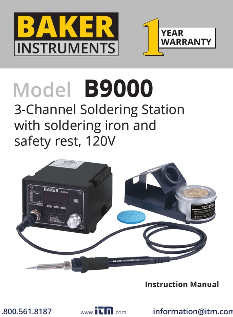 Baker Instrument Company B9000 User manual