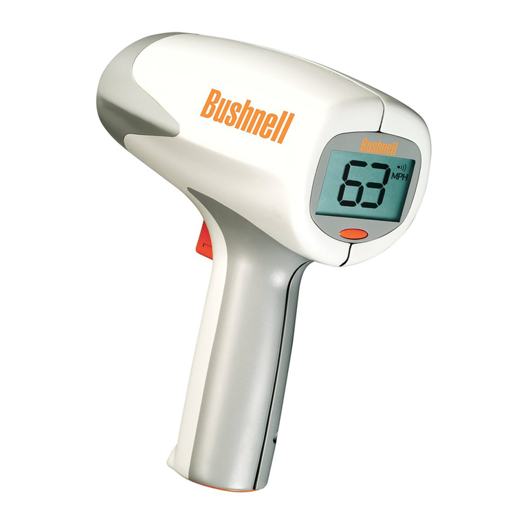 Bushnell Speed RadaR Gun user manual