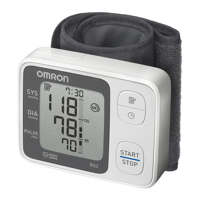 Omron RS3 User manual