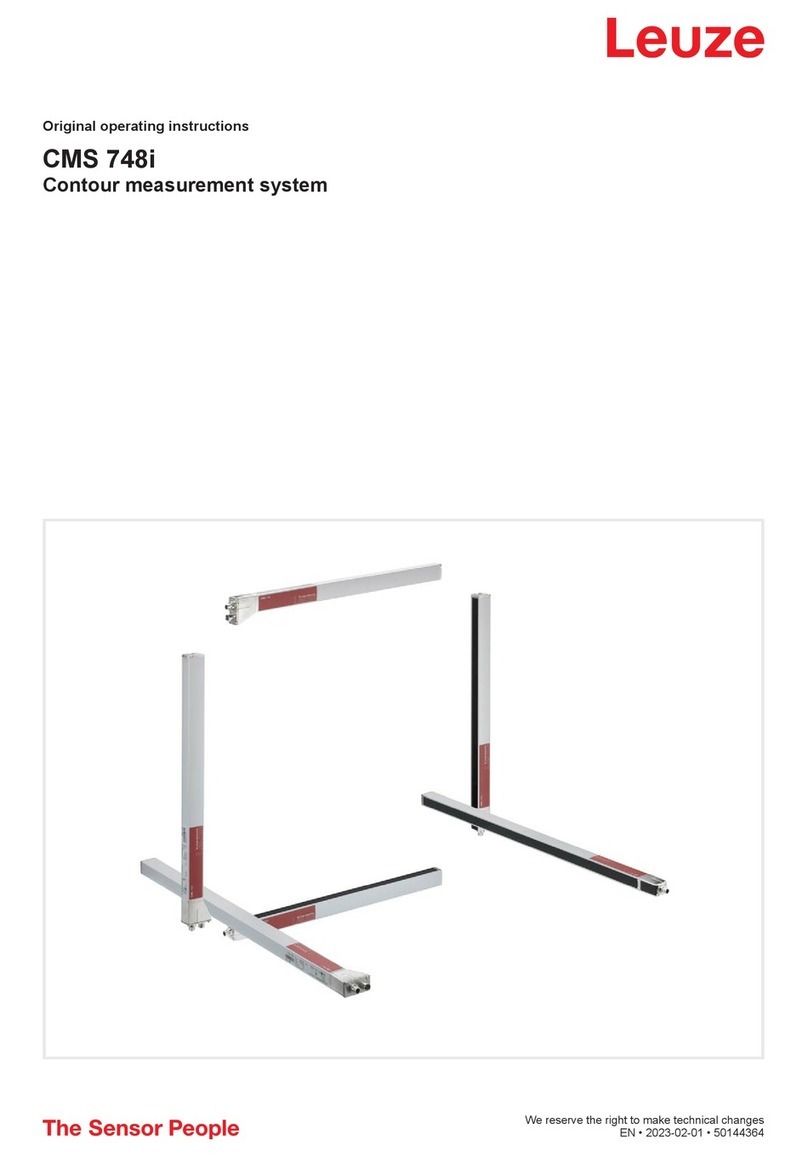 Leuze CMS 748i Original operating instructions