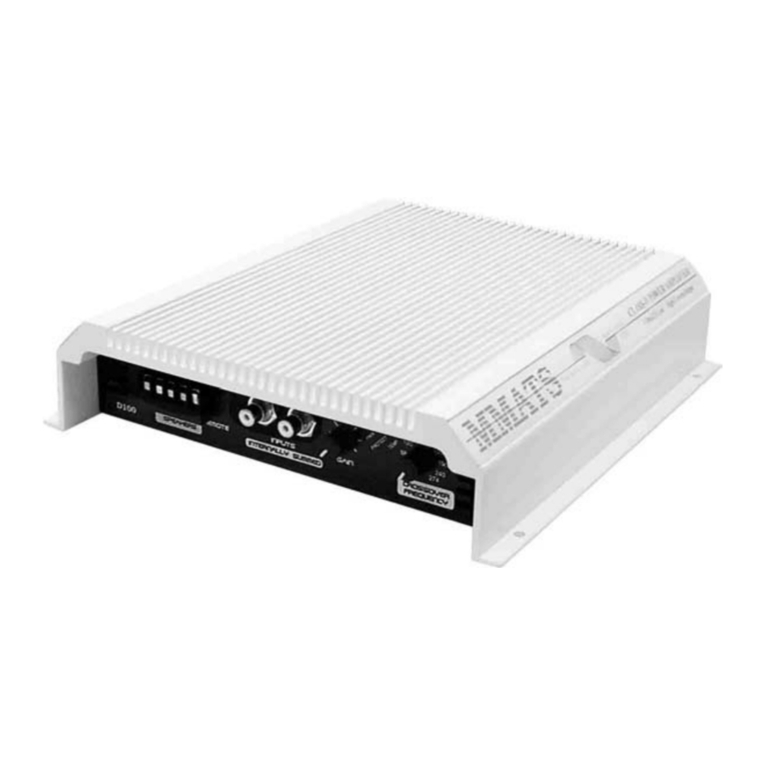 MMATS Professional Audio D700.4 user manual