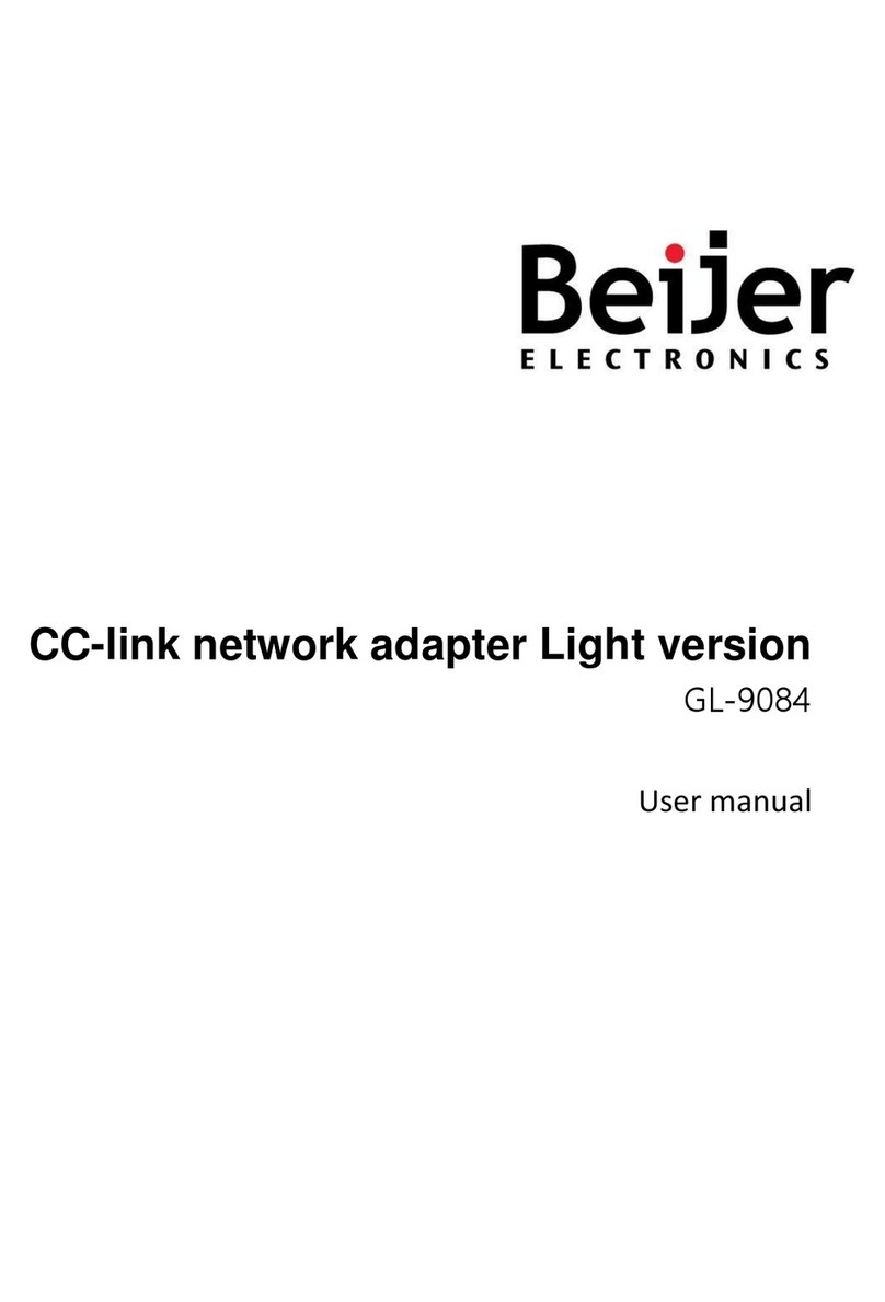 Beijer Electronics GL-9084 user manual