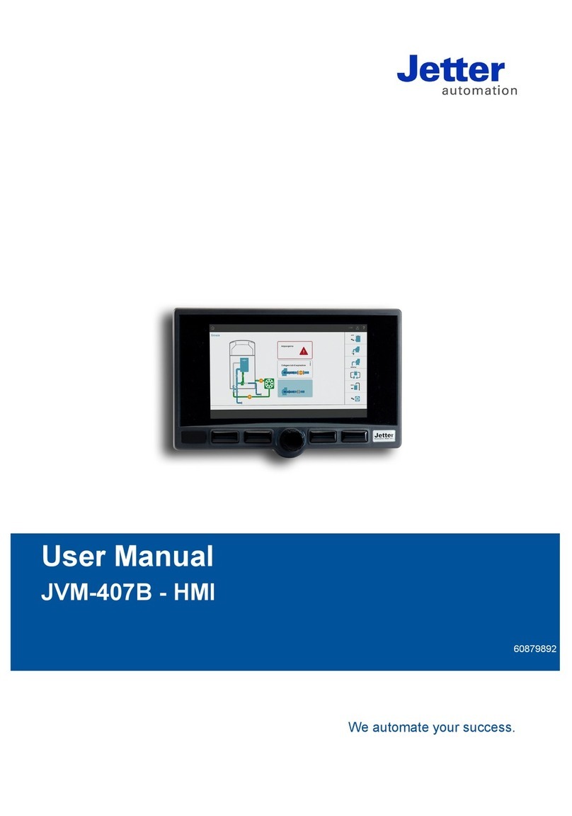 Jetter JVM-407B-HMI user manual Jetter JVM-407B-HMI user manual