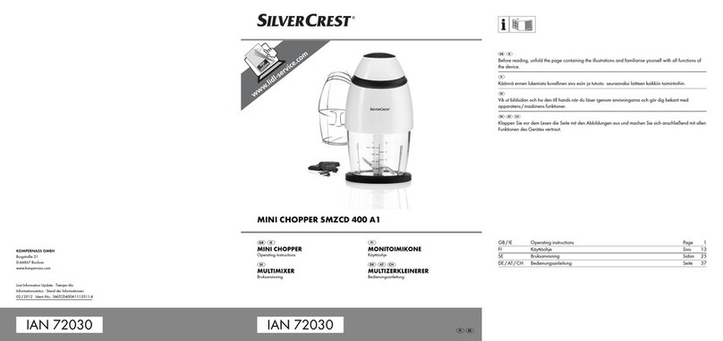 Silvercrest 72030 operating instructions